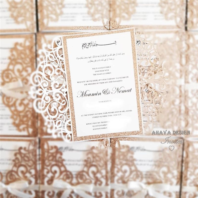 Rose Gold Invitation Stationery Invitations Cheap Wedding