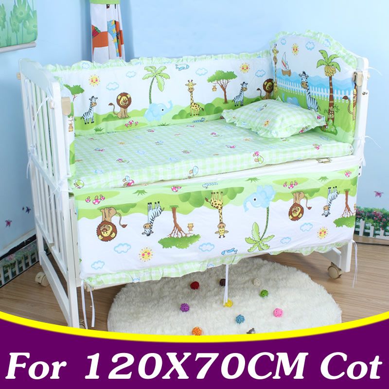 120x70cm Infant Baby Bedding Set For Girl Boys Bedding Set Kids