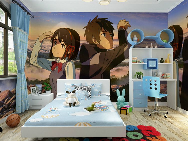 Details about   3D Your Name N081 Japan Anime Game Wallpaper Mural Cosplay Amy 