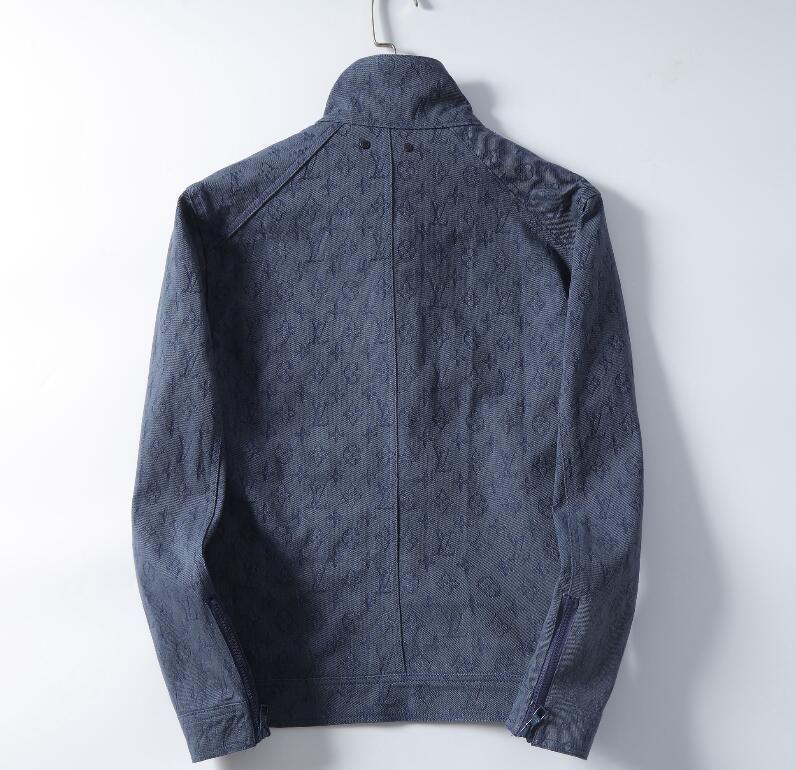 monogram denim jacket dhgate