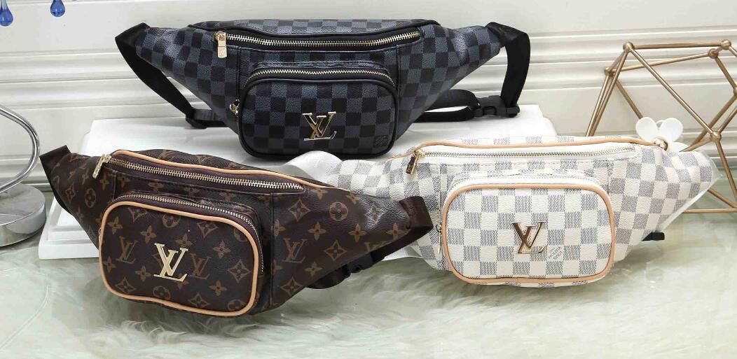 Nuevo floral XXL Louis Vuitton Riñonera para hombres Riñonera Estilo Riñonera Retro Geometría Cinturón de