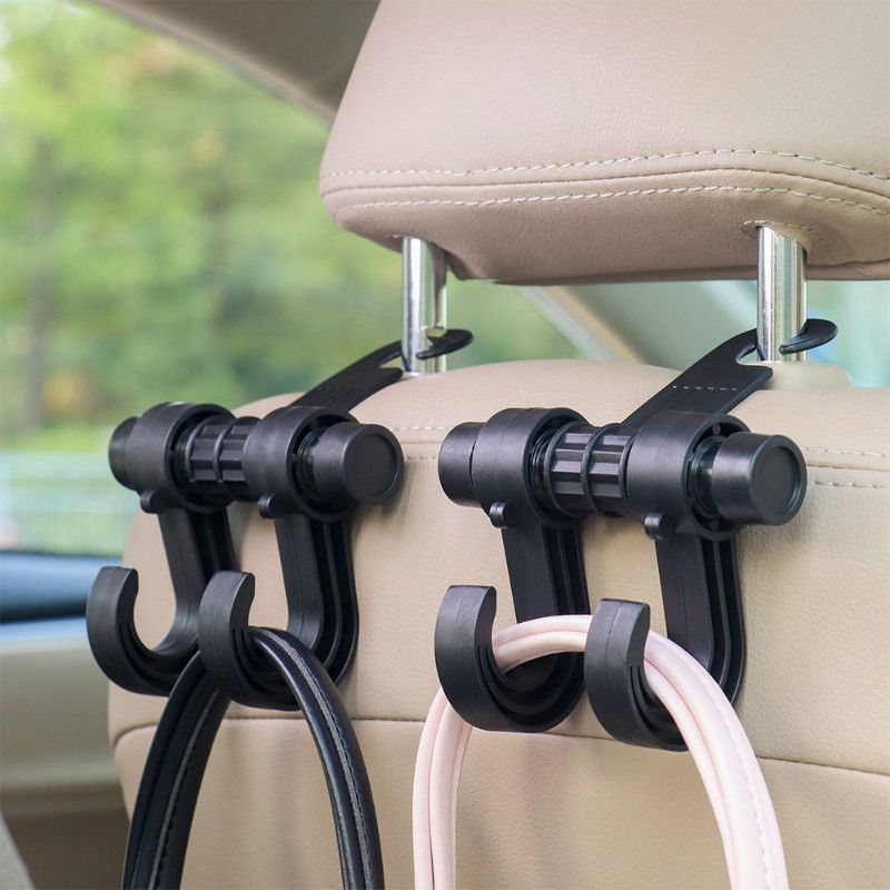 2021 Universal Auto Car Hook Seat Headrest Hanger Bag Hook Holder For