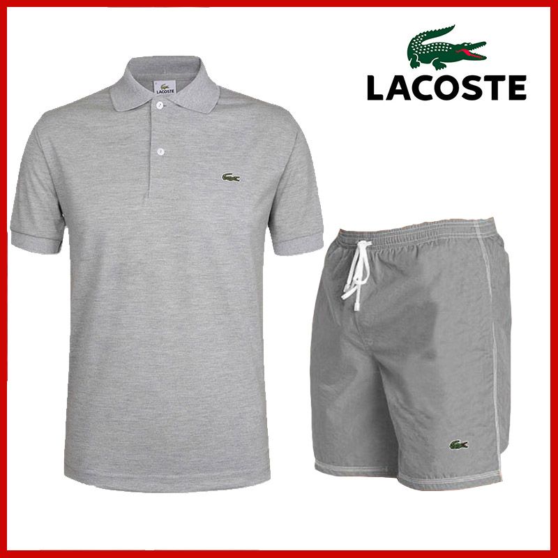 ensemble tshirt short lacoste