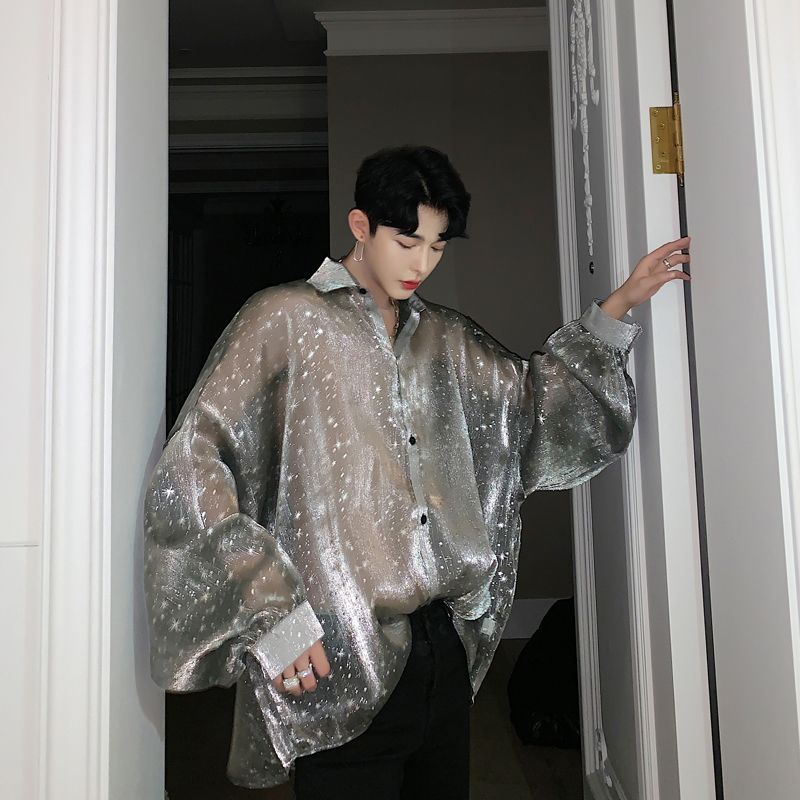 camisas oversize hombre