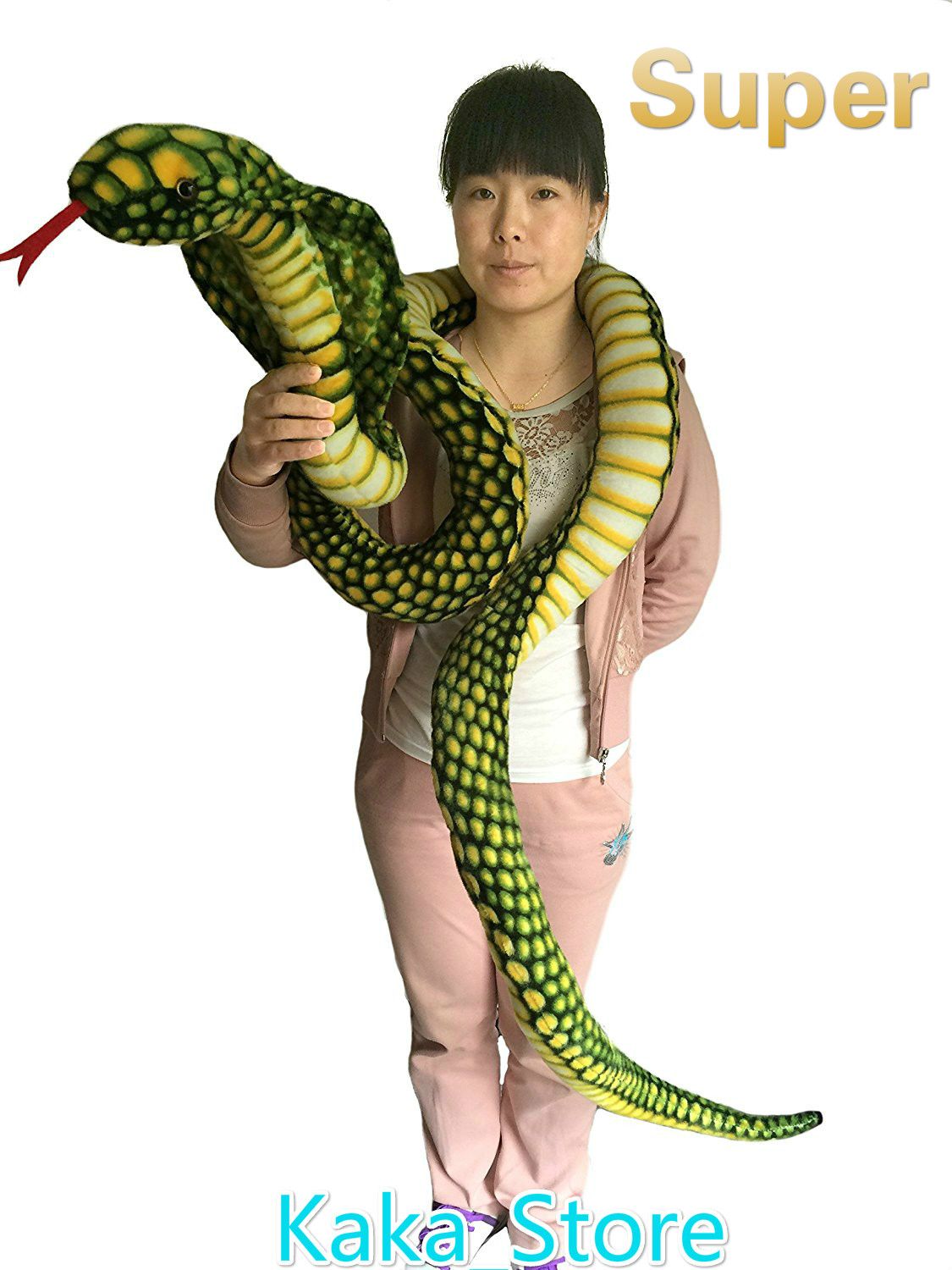 stuffed python