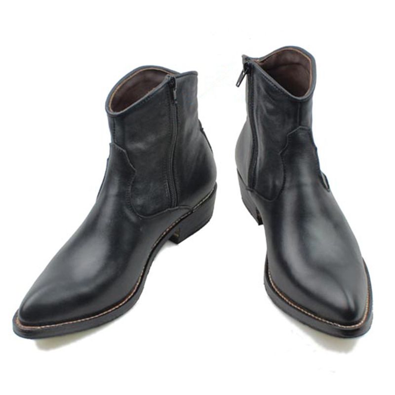 botas vaqueras cortas hombre