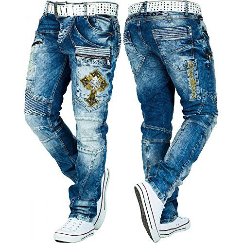 Mens Jeans Cipo \u0026 Baxx Embellished 