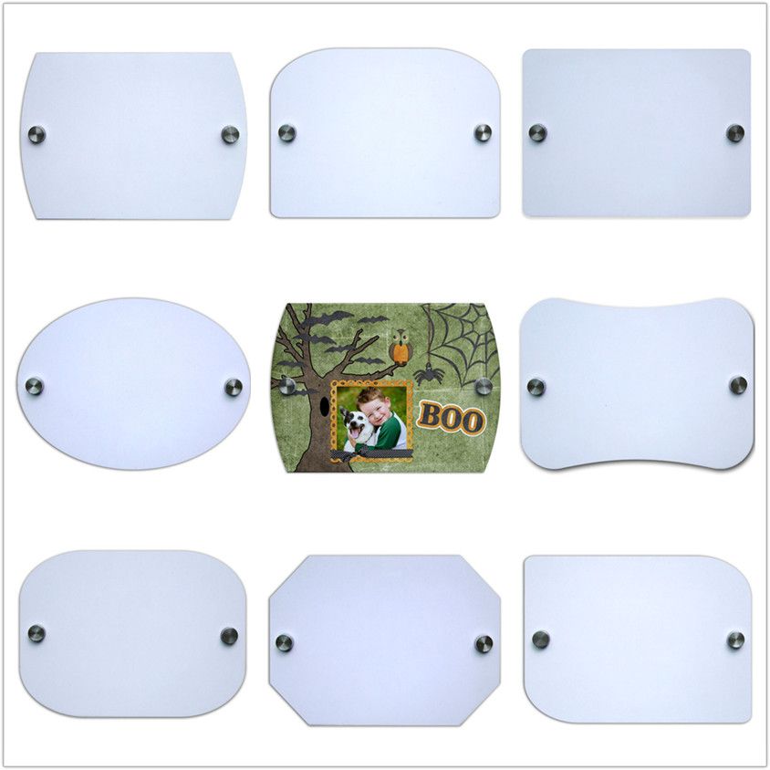 Sublimation Mdf Blank Wall Plaques Door Plate Number Plate Heat
