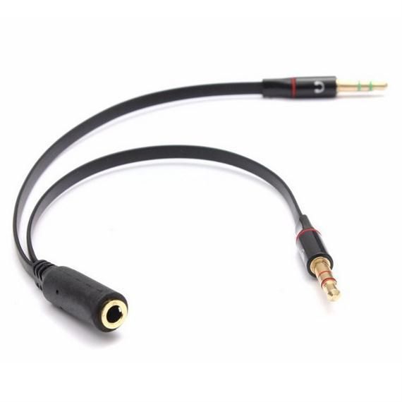 Splitter Earphone Audio Cable Aux Cable 