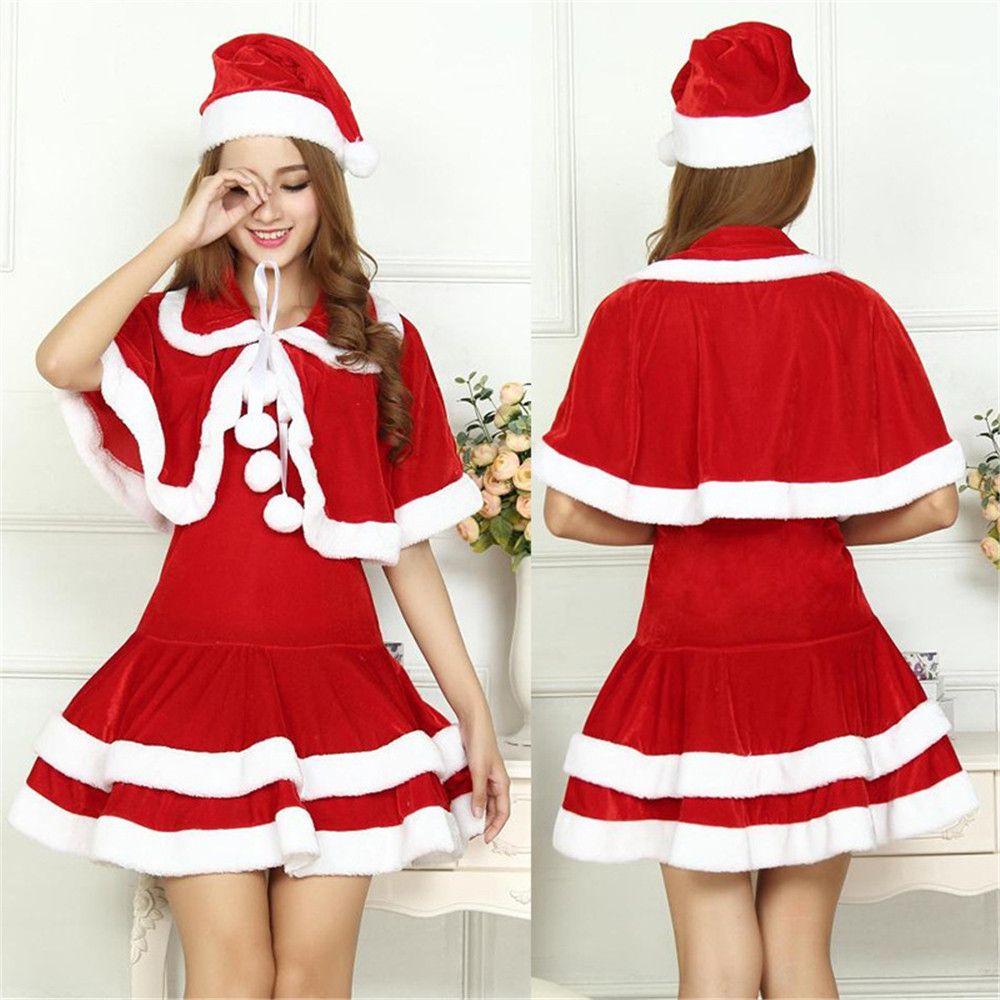 womens white christmas dress