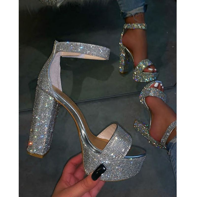 custom rhinestone shoes