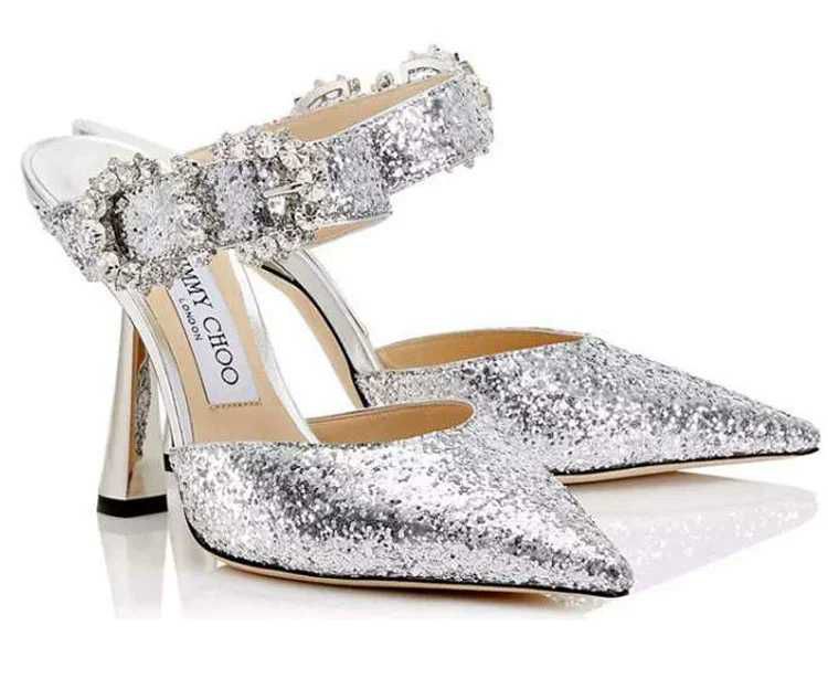 designer bridal heels