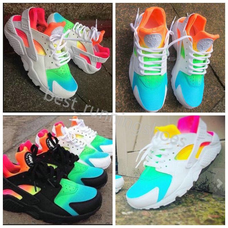 scarpe nike donna 2018 huarache 2018 New Air Huarache 1 Ultra Scarpe Da Corsa Huaraches Arcobaleno
