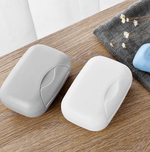 Bathroom Soap Dish Box Case Holder Portable Travel Shower Soap Container Outdoor