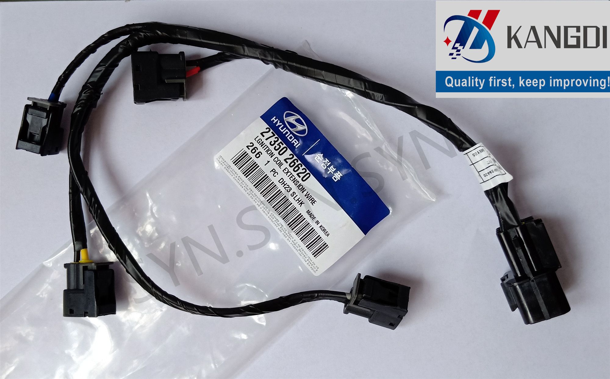Genuine Ignition Coil Wire Harness for Hyundai Kia Accent Rio Rio5 2735026620 