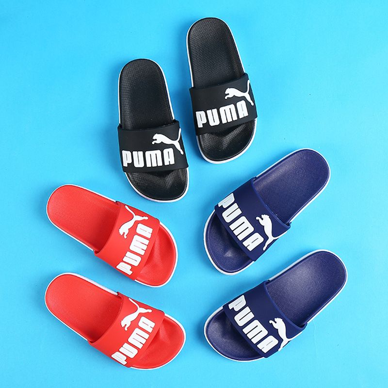 puma hairy slippers