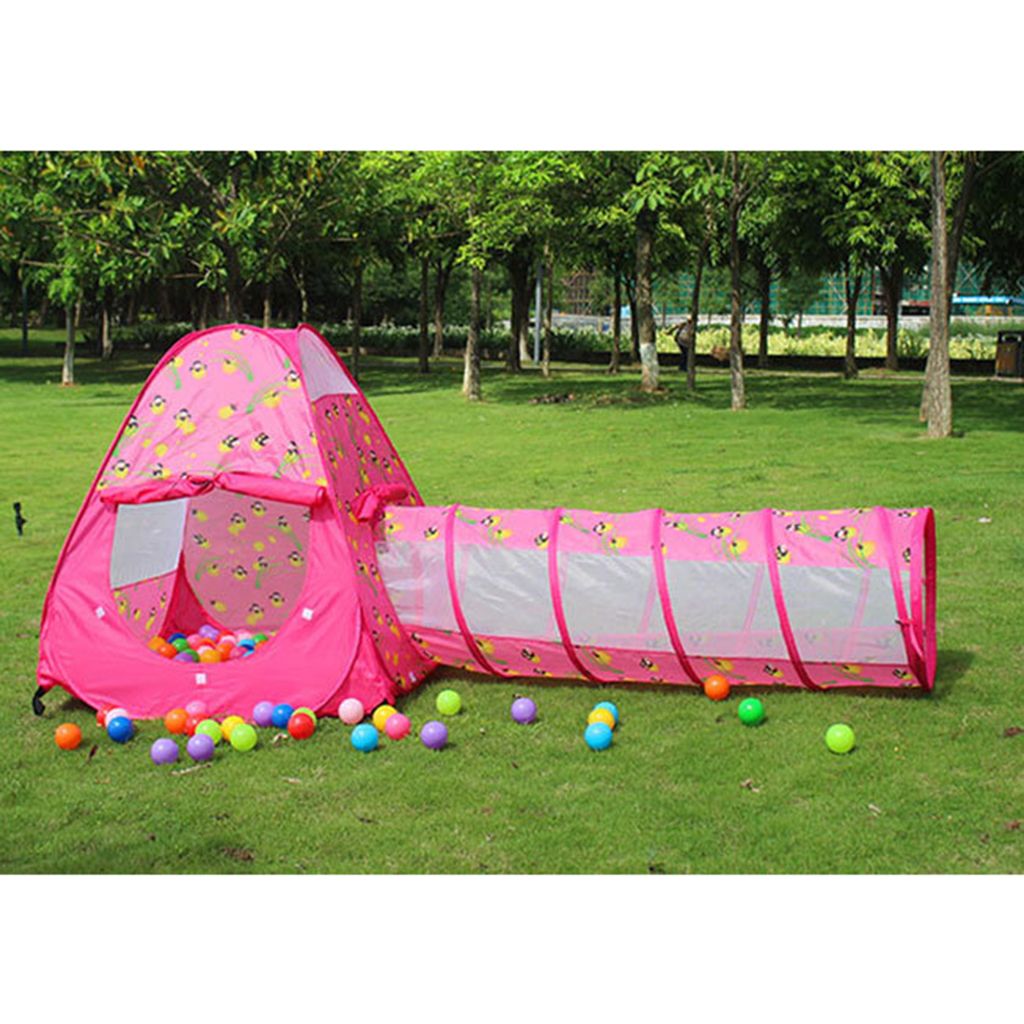 play tent with tunnel