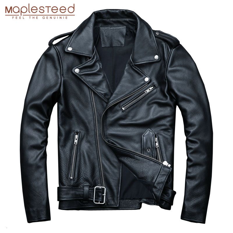 Chaqueta cuero moto clásica Clearance