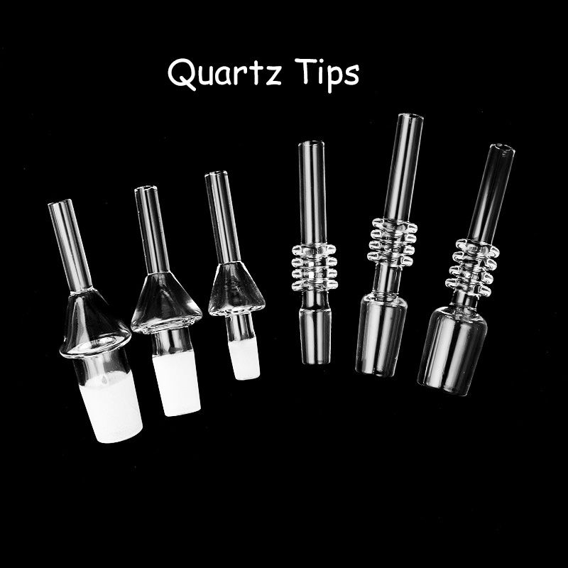 2020 10mm 14mm 18mm Quartz Tips Dab Straw Mini Nectar Collector Cheap