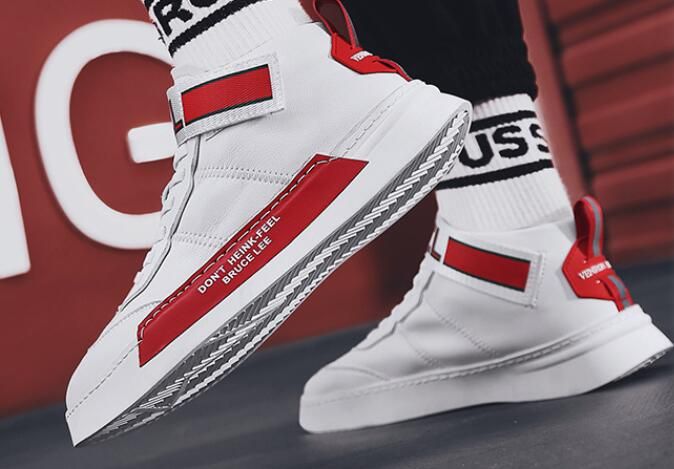 white velcro mens shoes