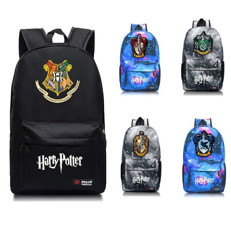 Hot Harry Potter Backpack Student Schoolbag Youth Computer Bag