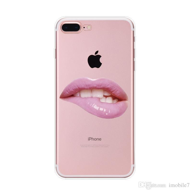 10 Styles Vernis A Ongles Levres Rouges Kylie Jenner Brillants A Levres Transparent Doux Etuis En Silicone Pour Apple Iphone 6 6 S Plus 7 Plus Telephone Cas Propose Par Zhujing 1 41 Fr Dhgate Com