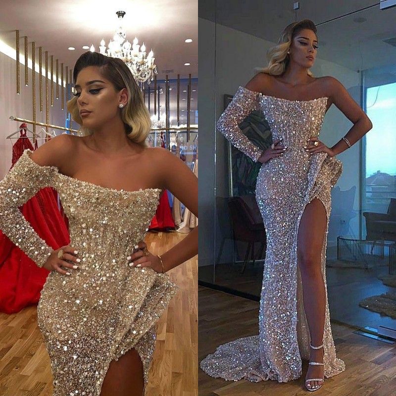 sparkling formal dresses