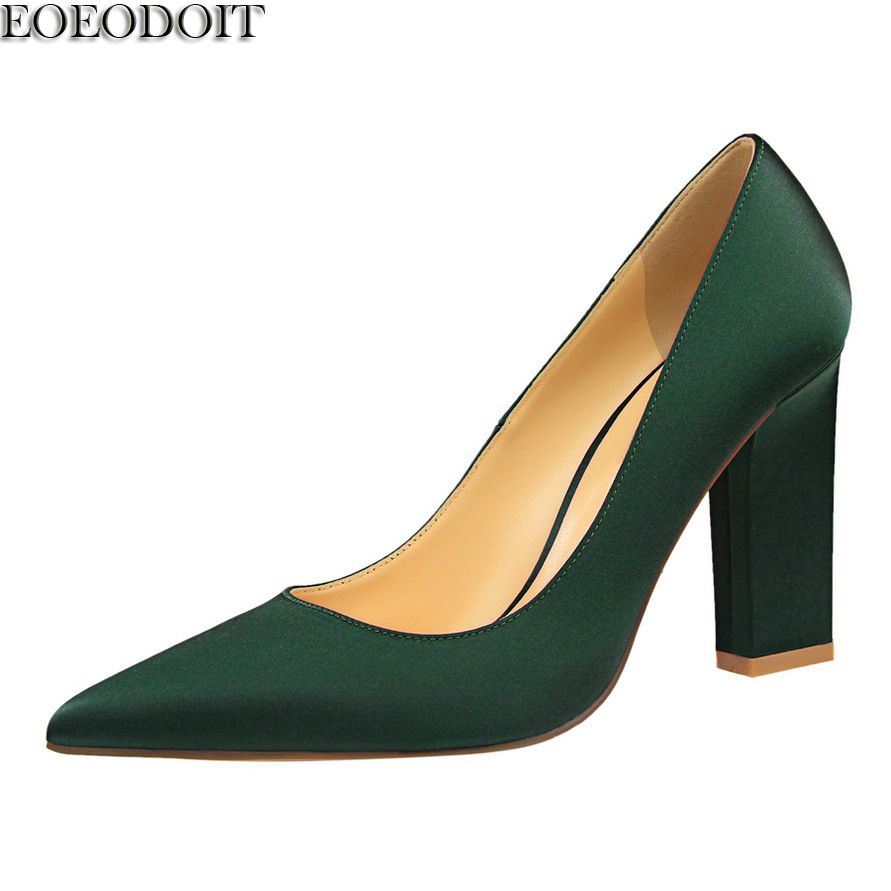 cheap block heel pumps