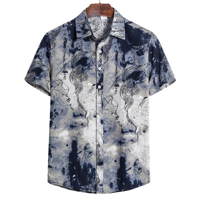 New Fashion Men Shirt Summer Luxury 