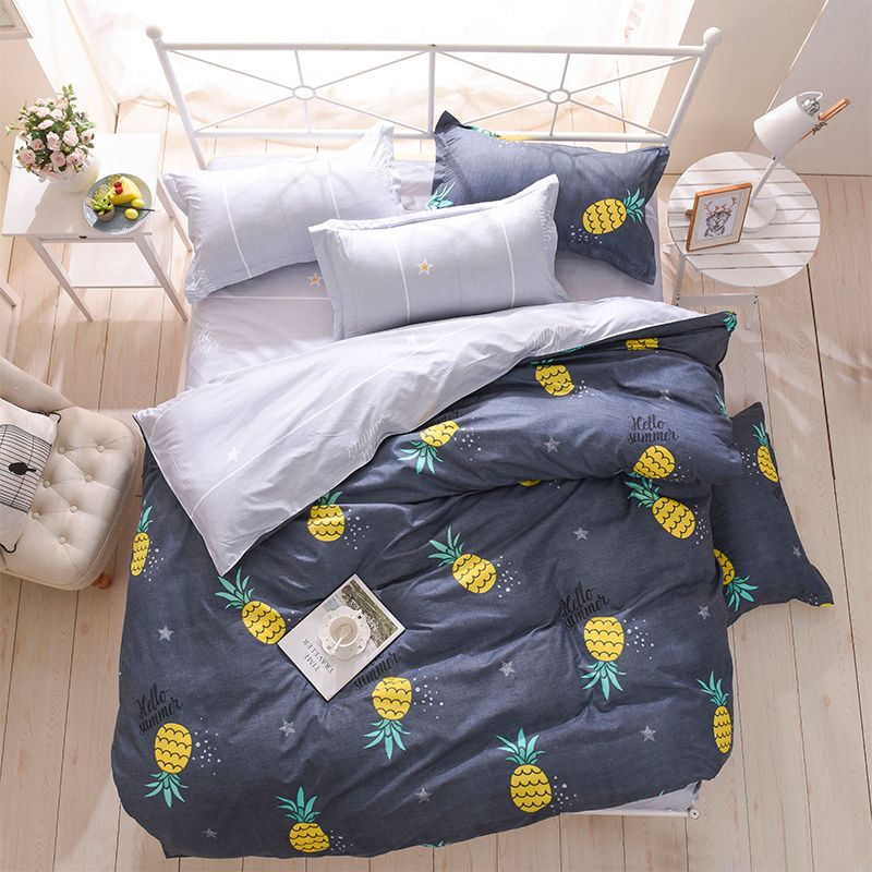 Bedding Set Summer Fruit Duvet Cover Queen King Nordic Style Summer Fruit Duvet Cover Queen King