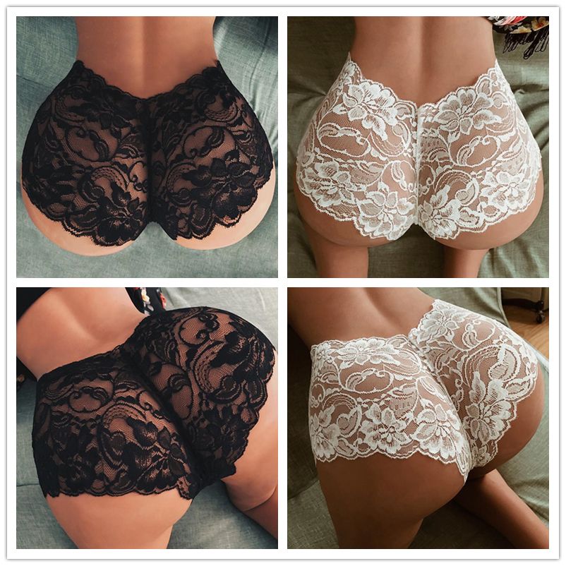 plus size black lace underwear