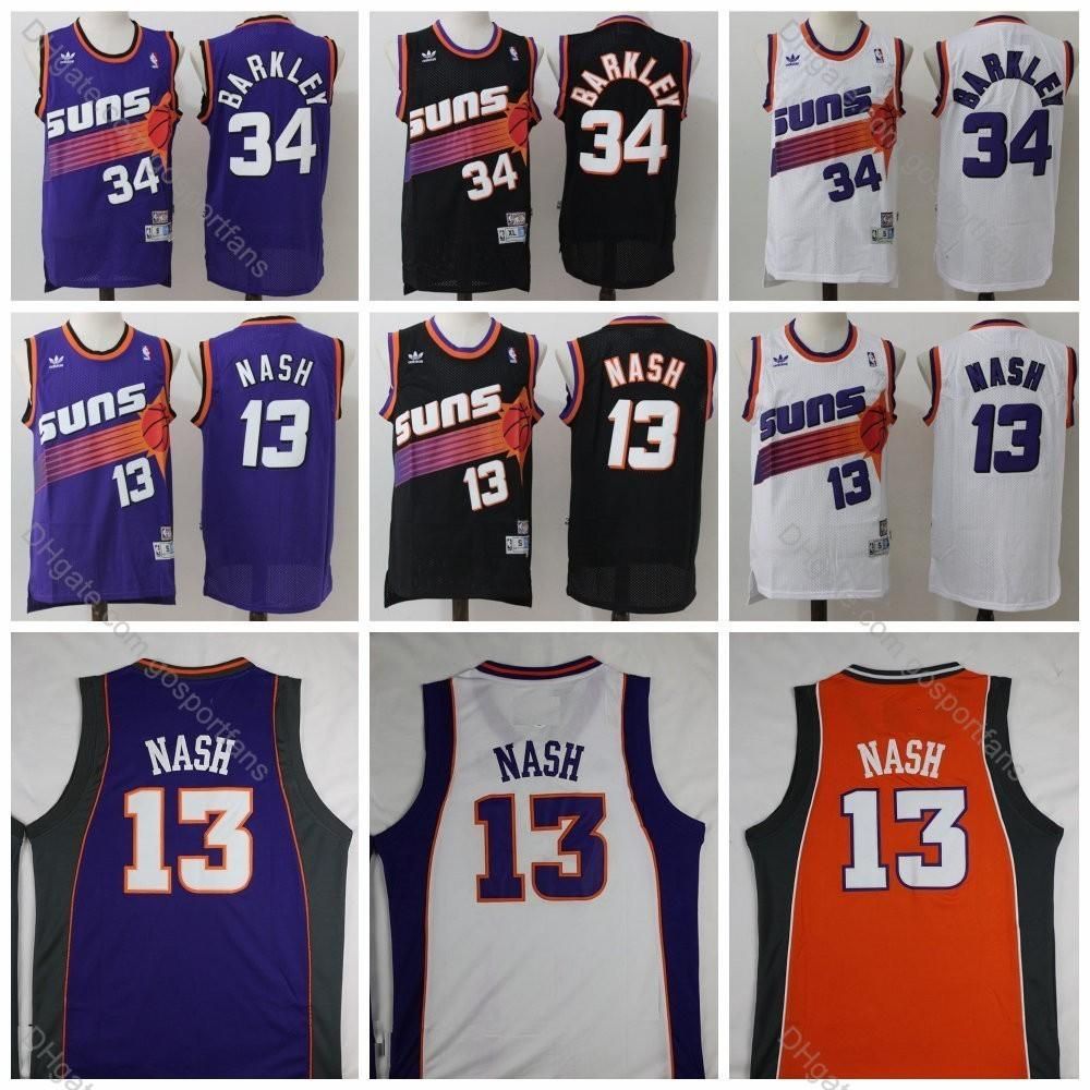 black charles barkley suns jersey