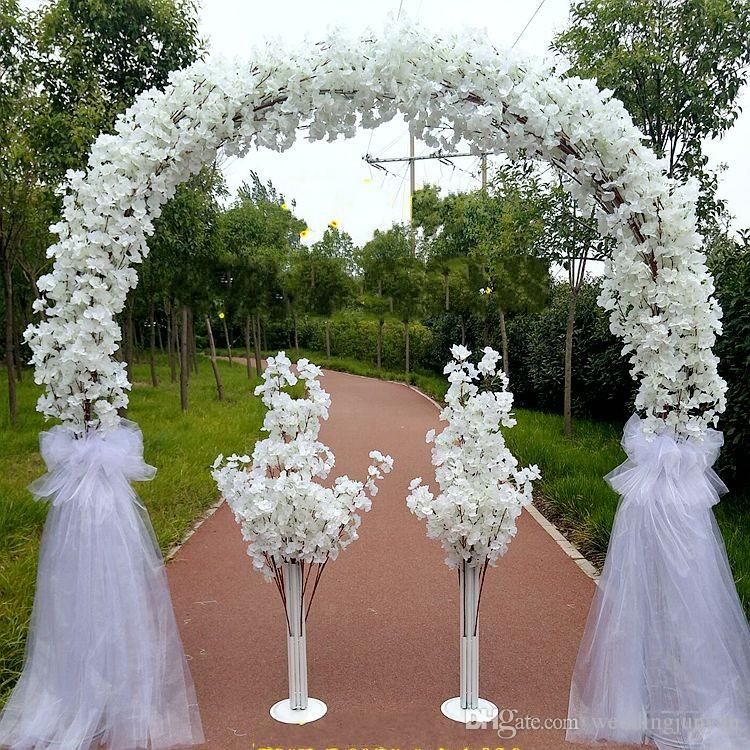 Luxury Wedding Center Pieces Metal Wedding Arch Door Hanging
