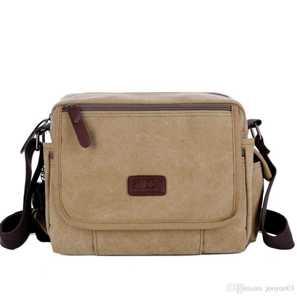mens large canvas shoulder bag