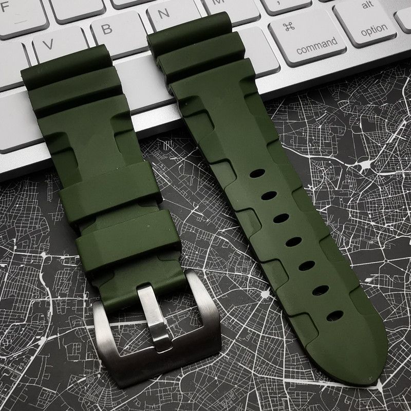 24mm Green strap