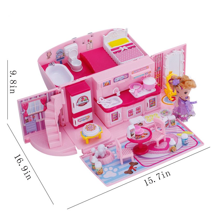 lol doll house set