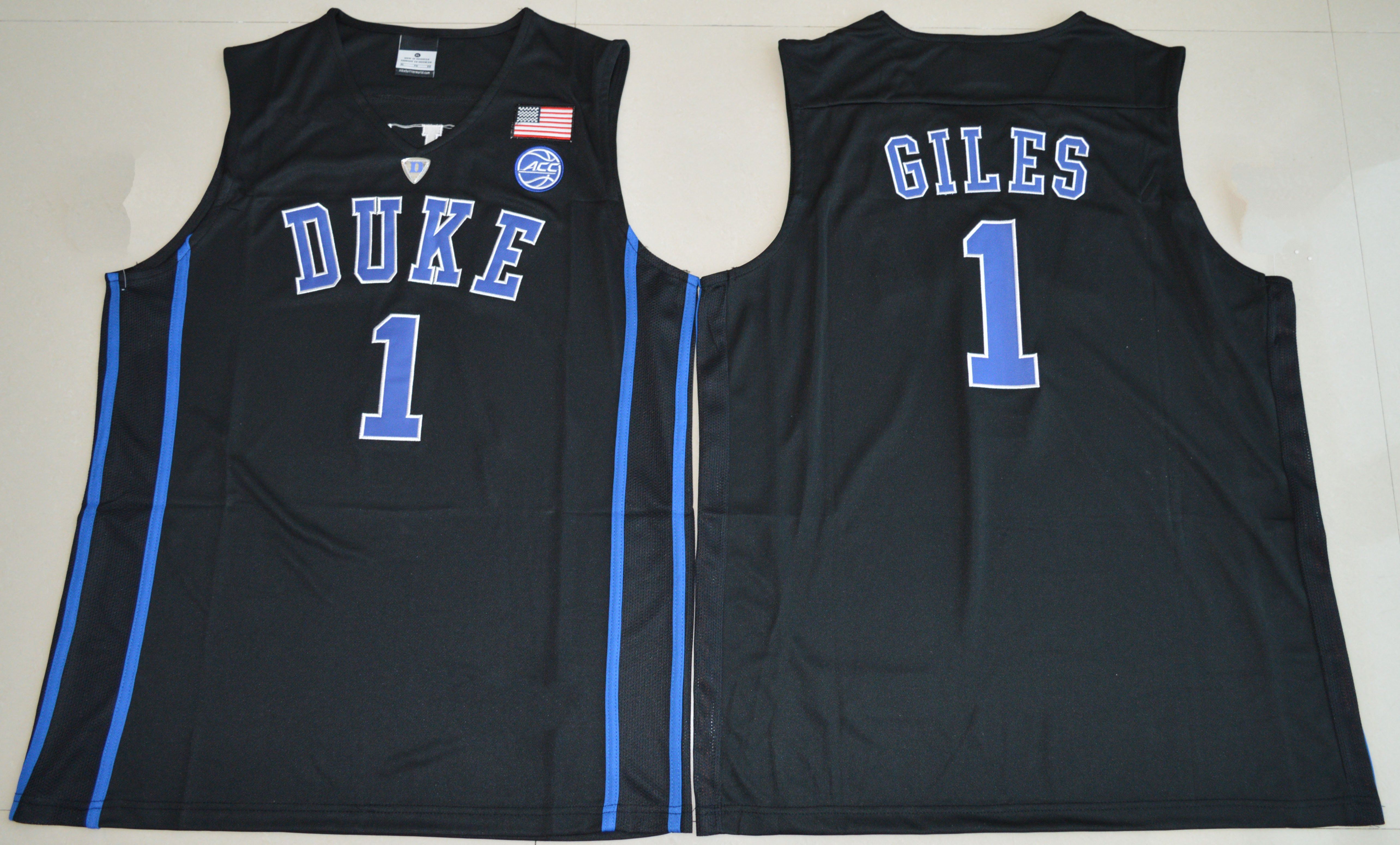 kyrie irving black duke jersey