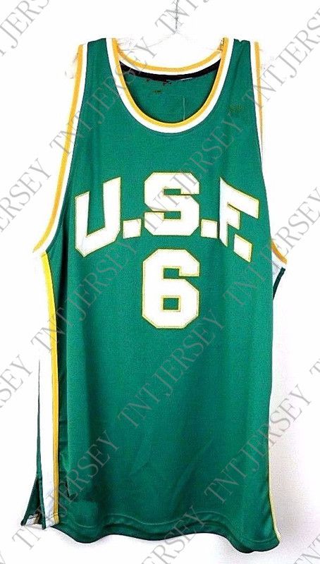 bill russell college jersey