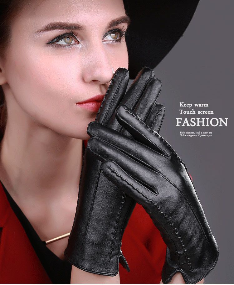 thermal leather gloves