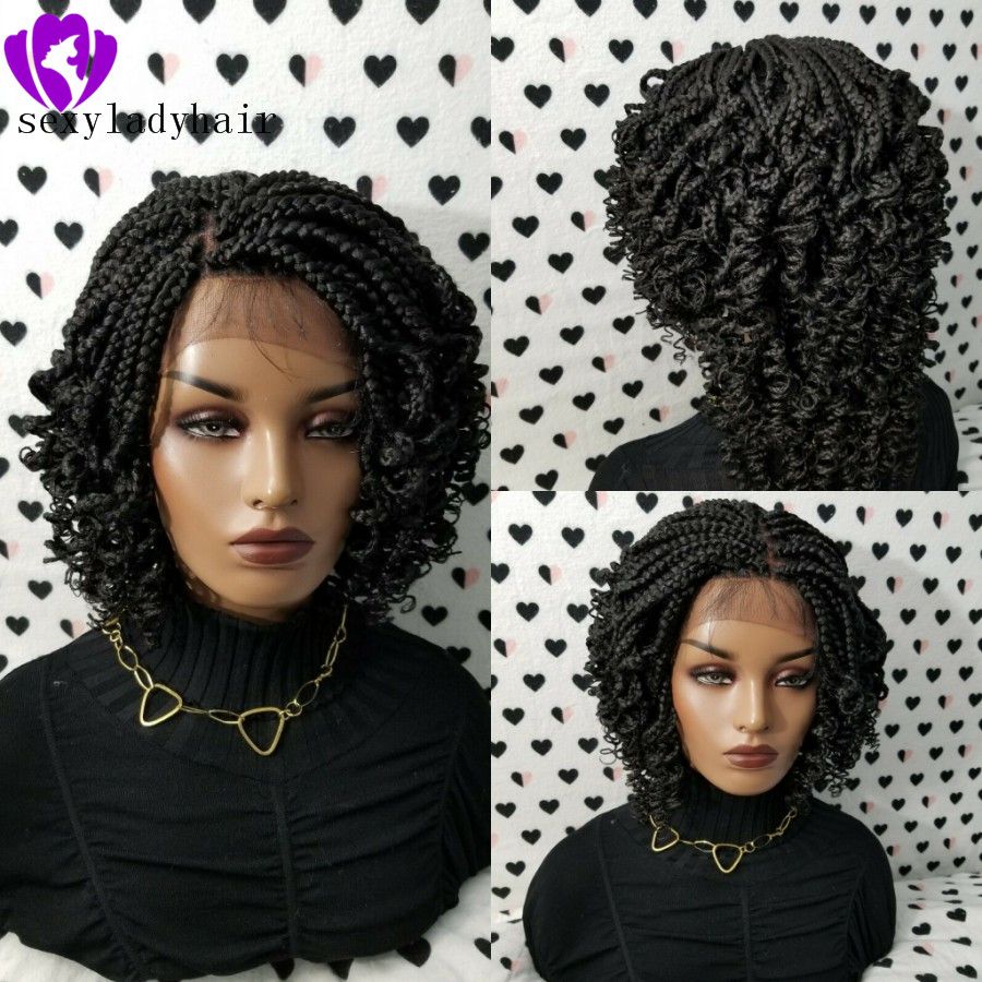 Cheap short braided wigs Clearance