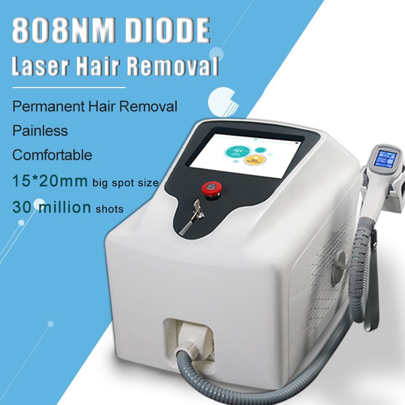 808nm Diode Laser Hair Removal Machine Freeze Skin Permanent Hair