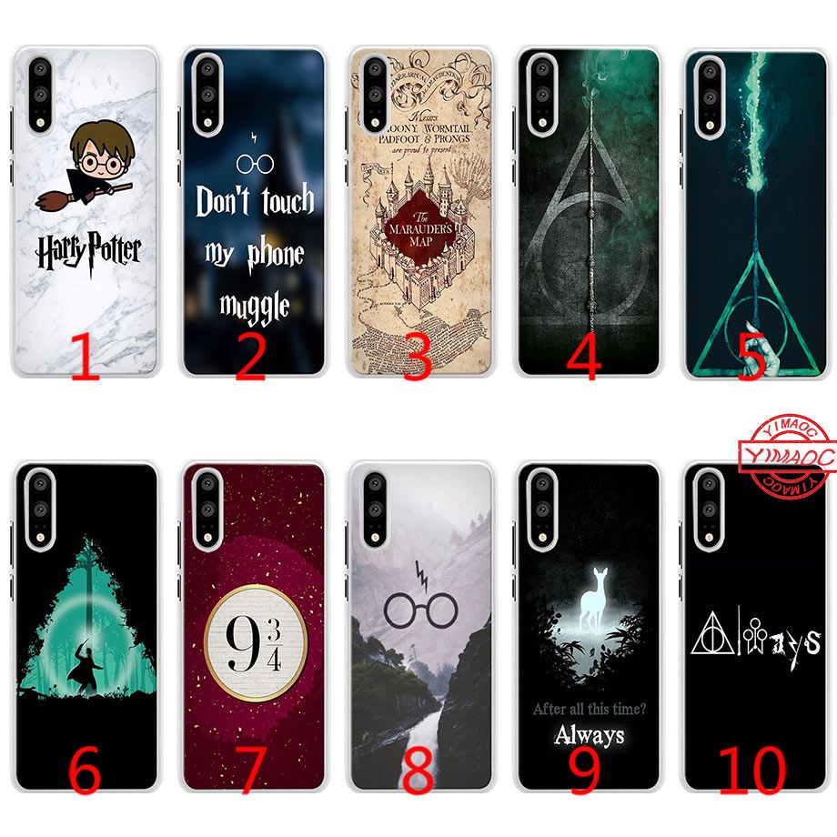 Harry Potter Soft Silicone Phone Case For Huawei P10 P20 Lite P8