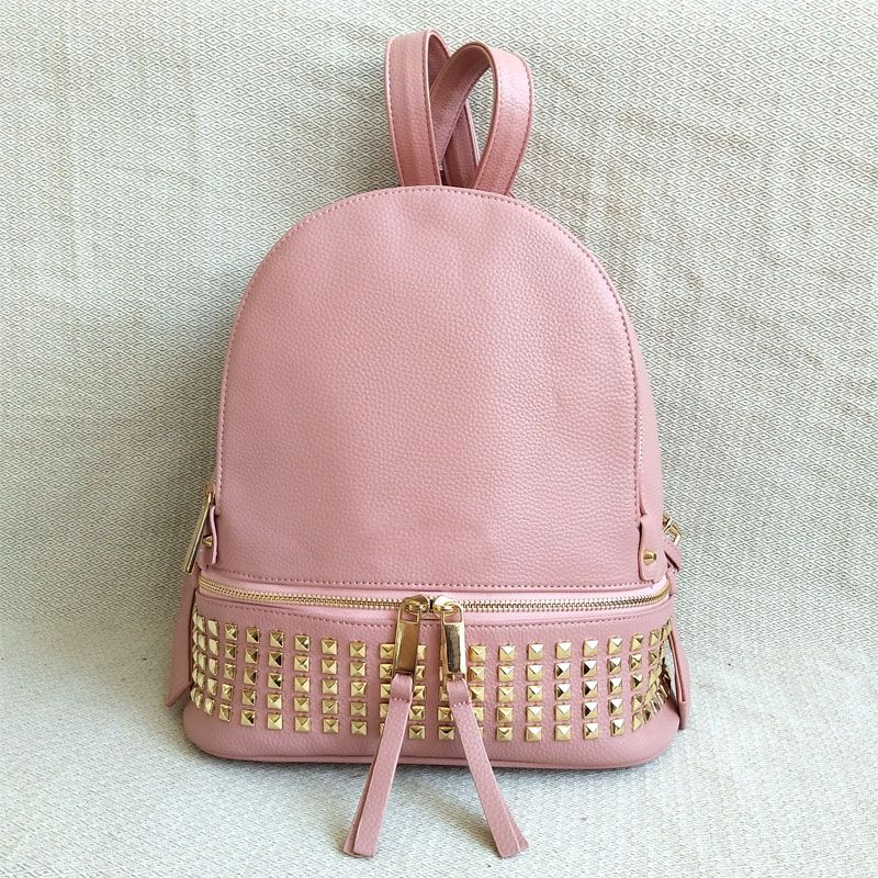 pink designer backpack