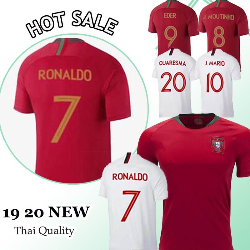 2019 Ronaldo Portugal Home Retro Soccer Jersey Portugal South Africa World Cup Jersey Ronaldo Nani S Xxl Retro Football Shirts From Ronjerseys