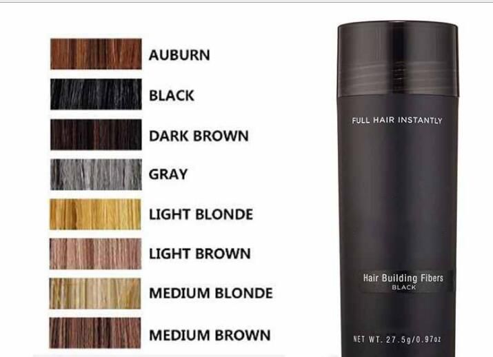 Natural Keratin Top Hair Fiber 27 5g Black Hair Build Fiber