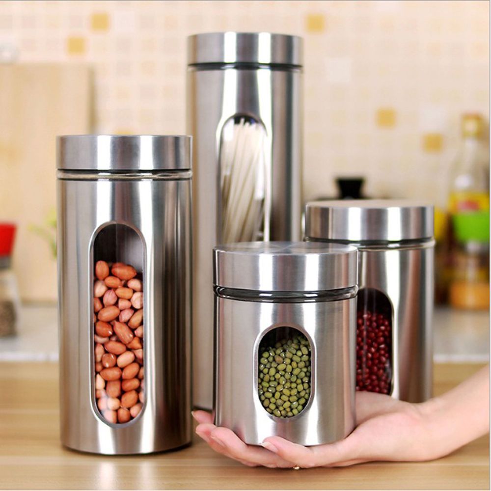 Creatice Kitchen Storage Containers With Lids for Small Space