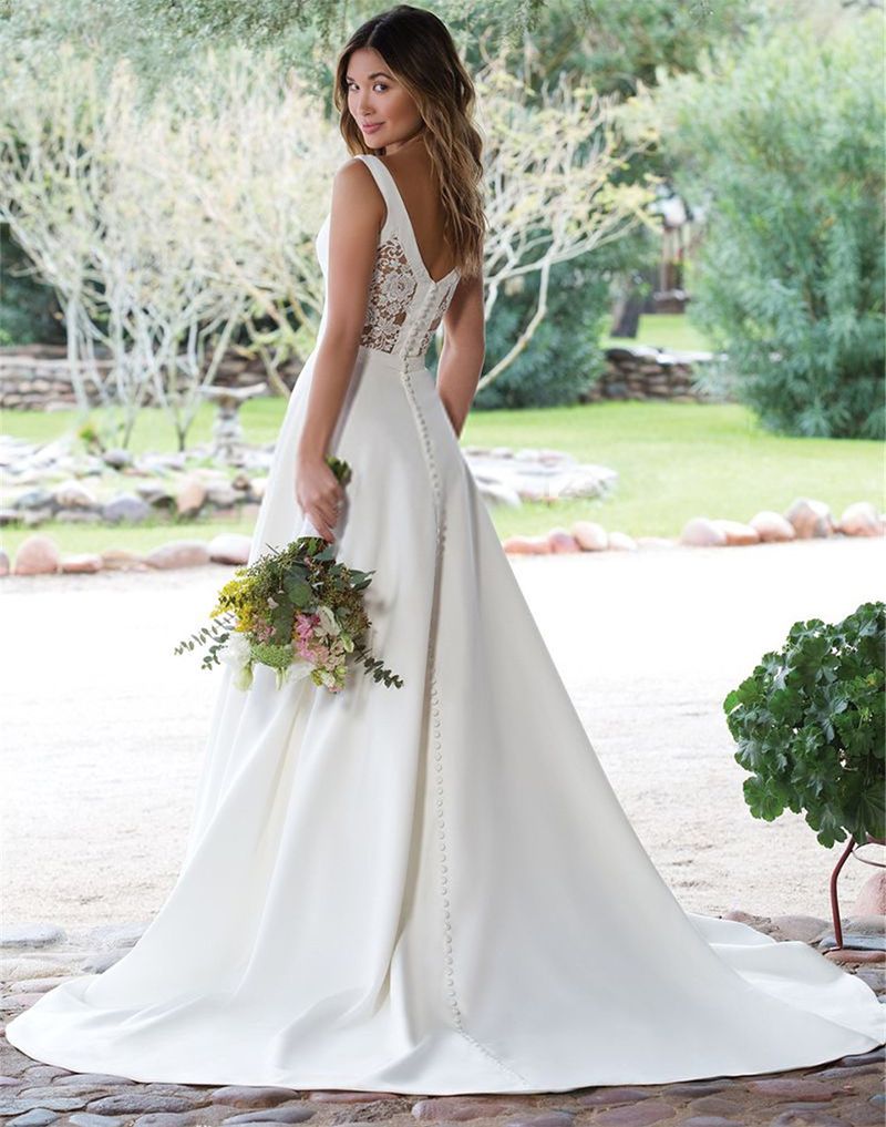 lawn wedding dress