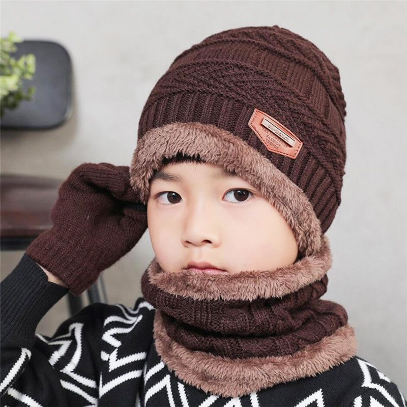 child's hat scarf and glove set