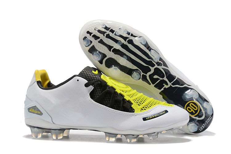Classic nueva para hombre Total 90 Laser FG SE zapatos de fútbol de calidad superior Limited Negro Amarillo tamaño atlético Tacos de fútbol 6.5-11