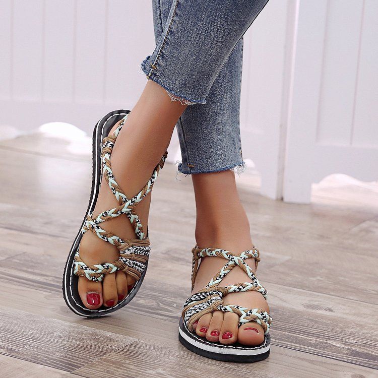 sandale plat femme